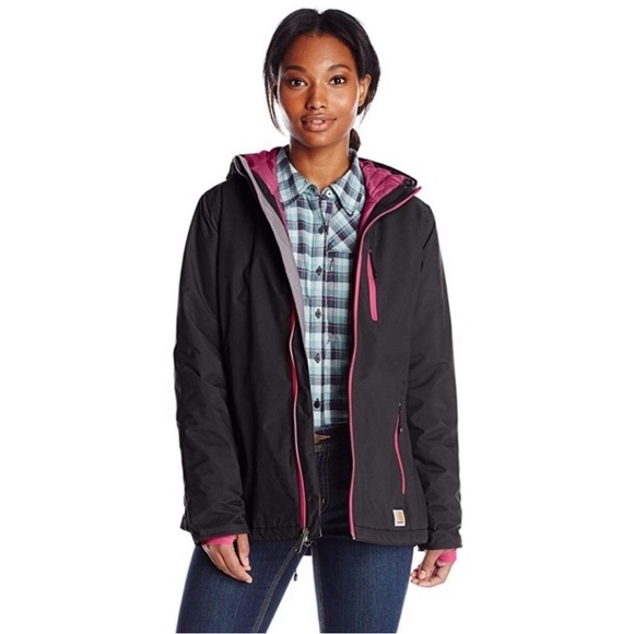 Carhartt Elmira Storm Defender Quilt Lined Waterproof Jacket - XS EUC - Picture 11 of 16